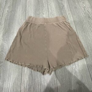ASOS Women's Tan and Brown Shorts
